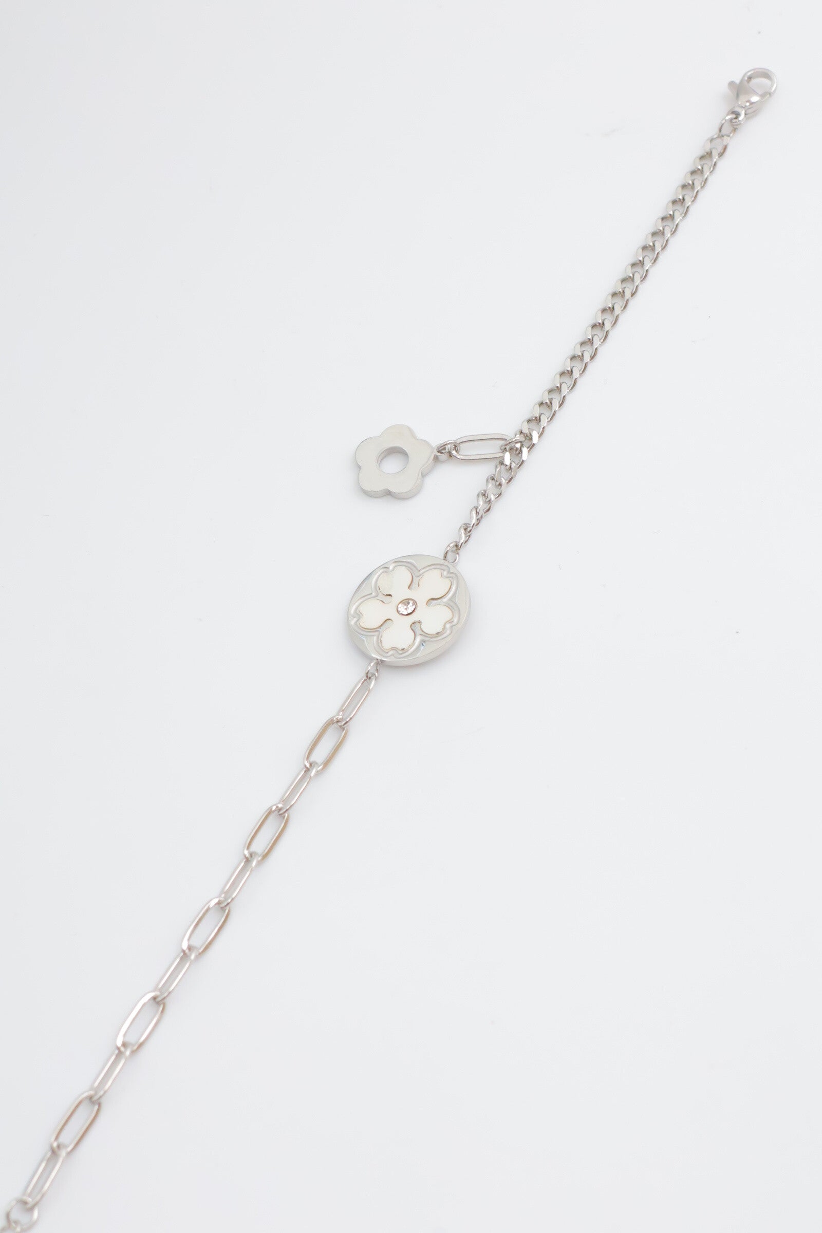 Bracelet en acier inoxydable - ARGENT