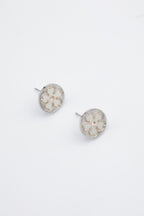 Boucles d'oreilles en acier inoxydable - ARGENT