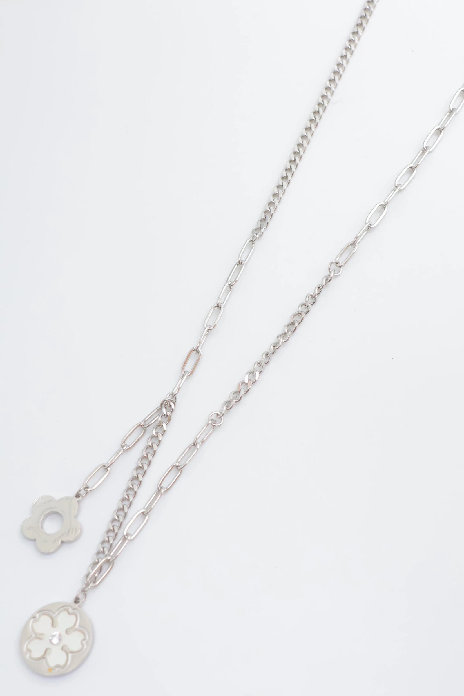 Collier en acier inoxydable - ARGENT