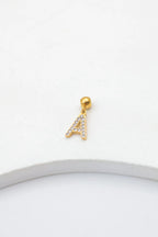 Pendentif lettre A - DORÉ