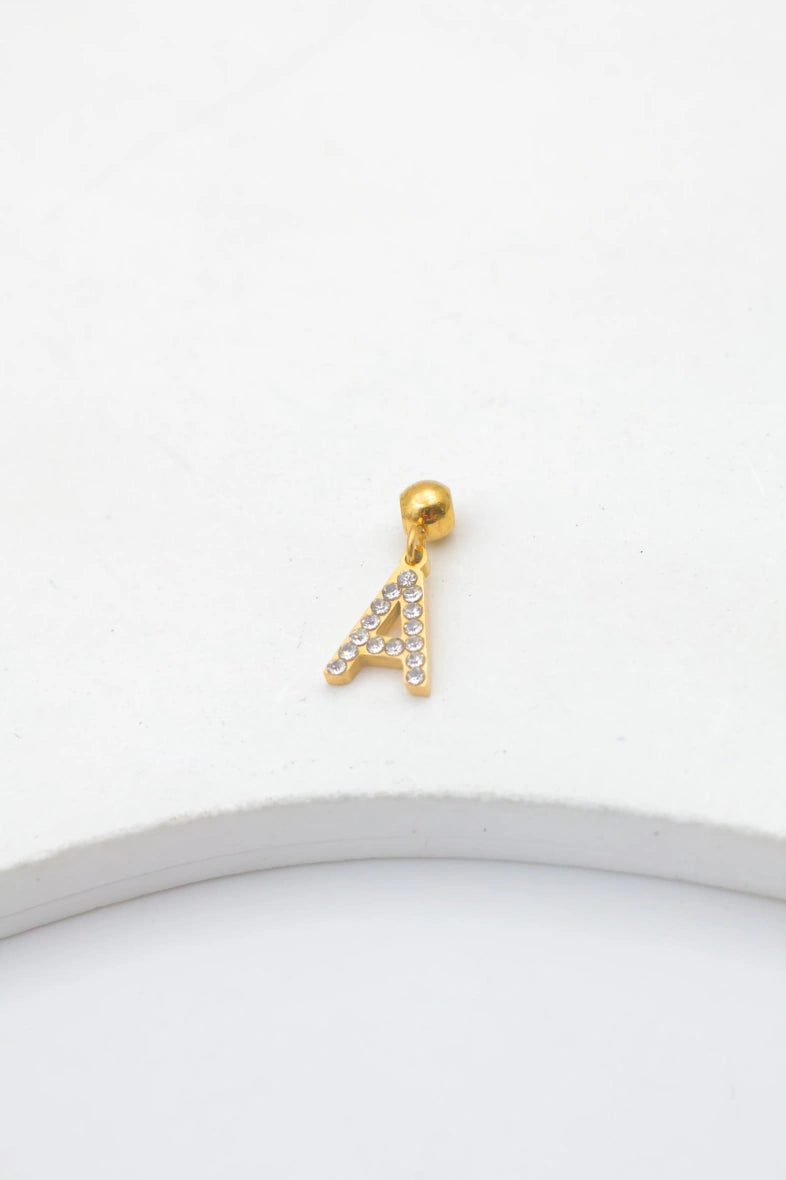 Pendentif lettre A - DORÉ