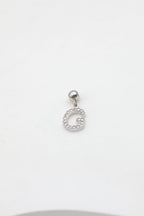 Pendentif lettre G - ARGENT