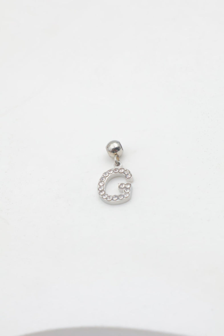Pendentif lettre G - ARGENT
