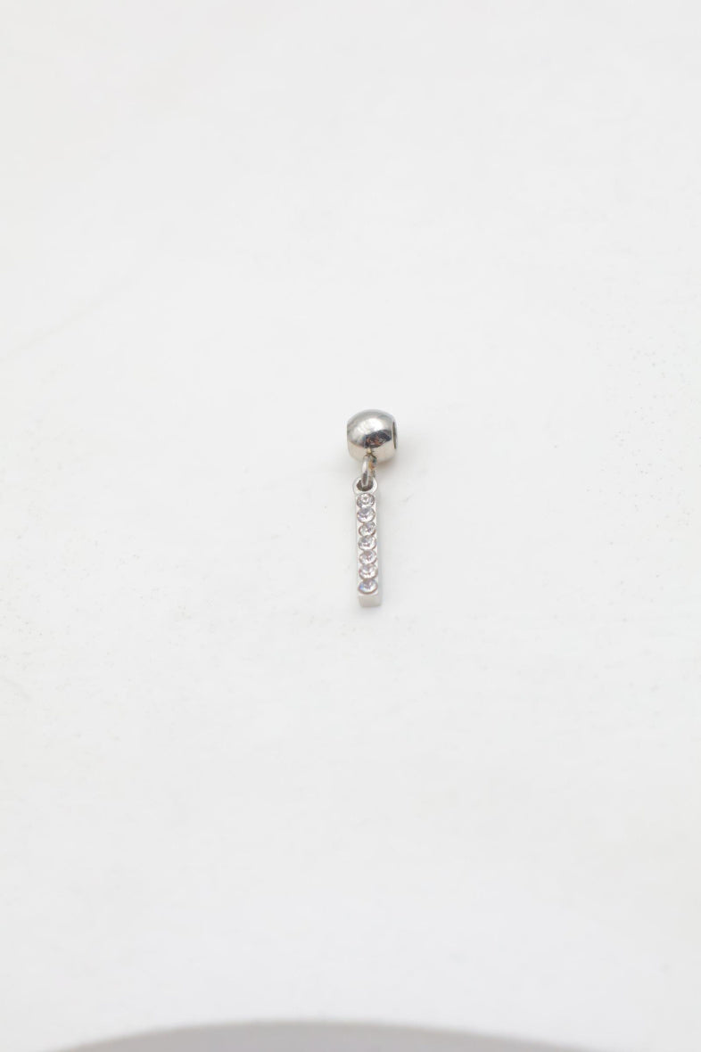Pendentif lettre I - ARGENT