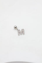 Pendentif lettre M - ARGENT