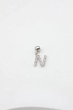 Pendentif lettre N - ARGENT