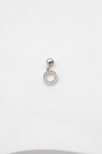 Pendentif lettre O - ARGENT