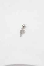 Pendentif lettre P - ARGENT