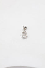 Pendentif lettre S - ARGENT