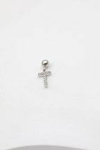 Pendentif lettre T - ARGENT