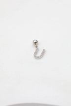 Pendentif lettre U - ARGENT