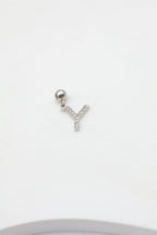 Pendentif lettre Y - ARGENT