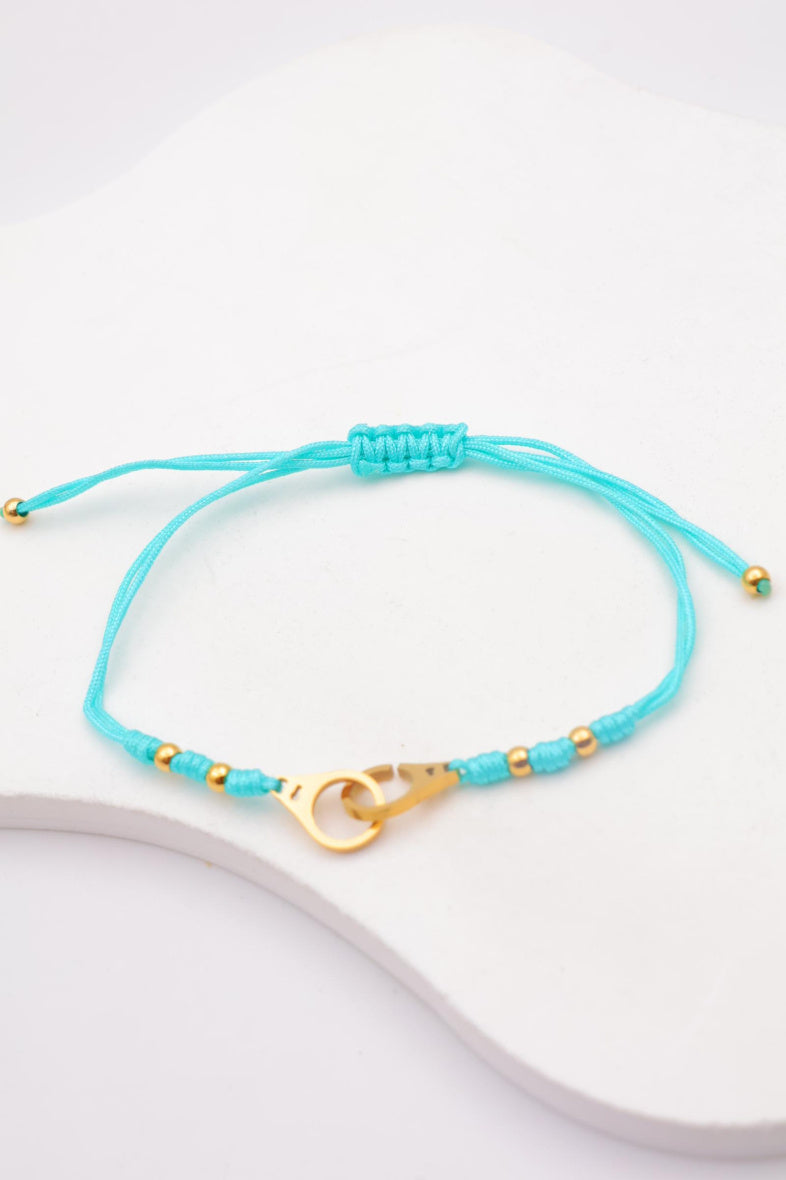 Bracelet en acier inoxydable - BLEU