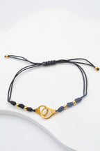 Bracelet en acier inoxydable - NOIR