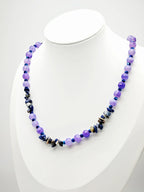 Collier en métal - BLEU