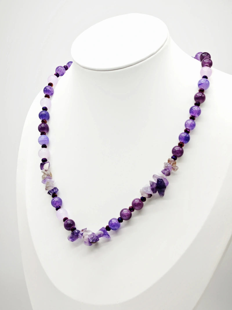 Collier en métal - VIOLET