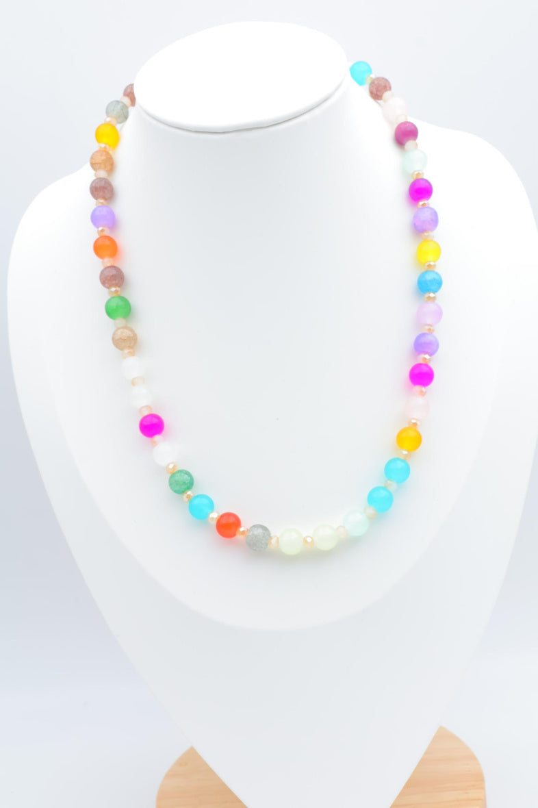 Collier en métal - MULTICOLORE