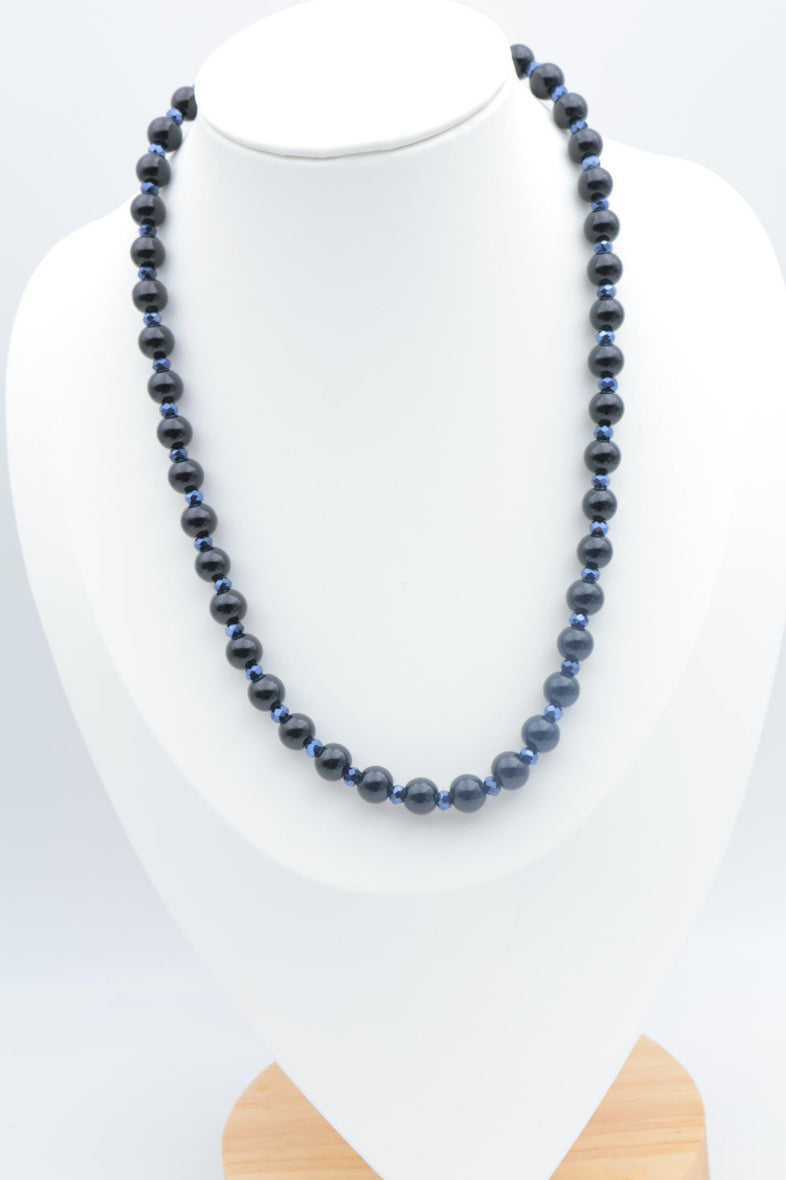 Collier en métal - NOIR