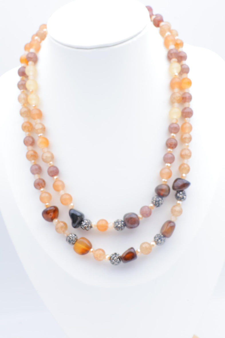 Collier en métal - BEIGE