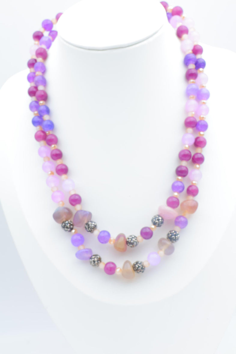 Collier en métal - VIOLET