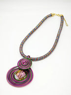 Collier en métal - MULTICOLORE