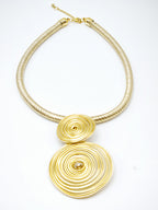 Collier en métal - DORÉ