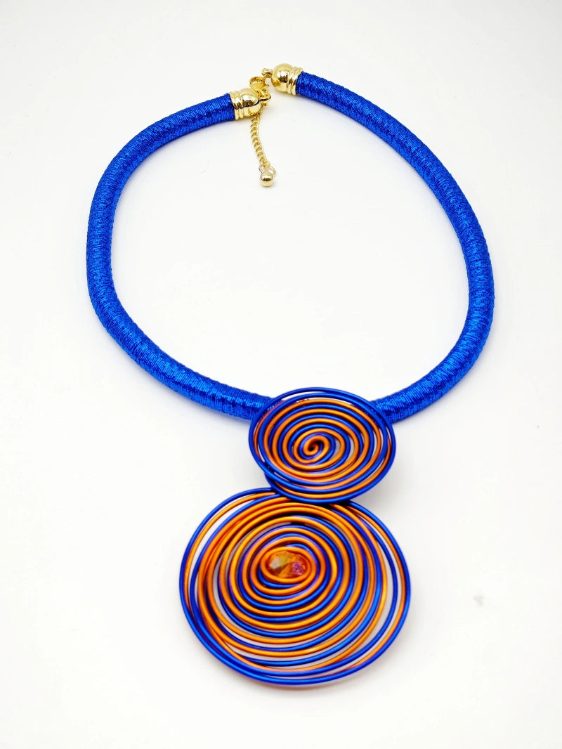 Collier en métal - MULTICOLORE