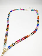 Collier en métal - MULTICOLORE