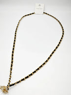 Collier en métal - NOIR