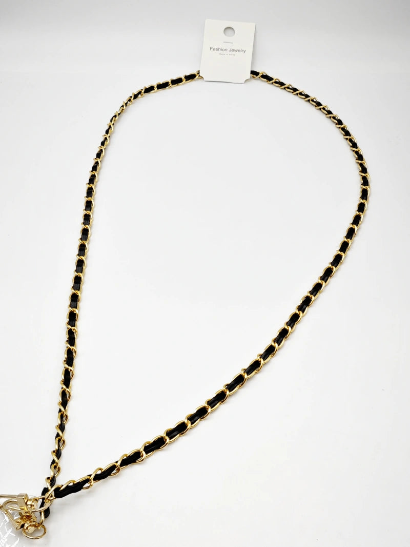 Collier en métal - NOIR