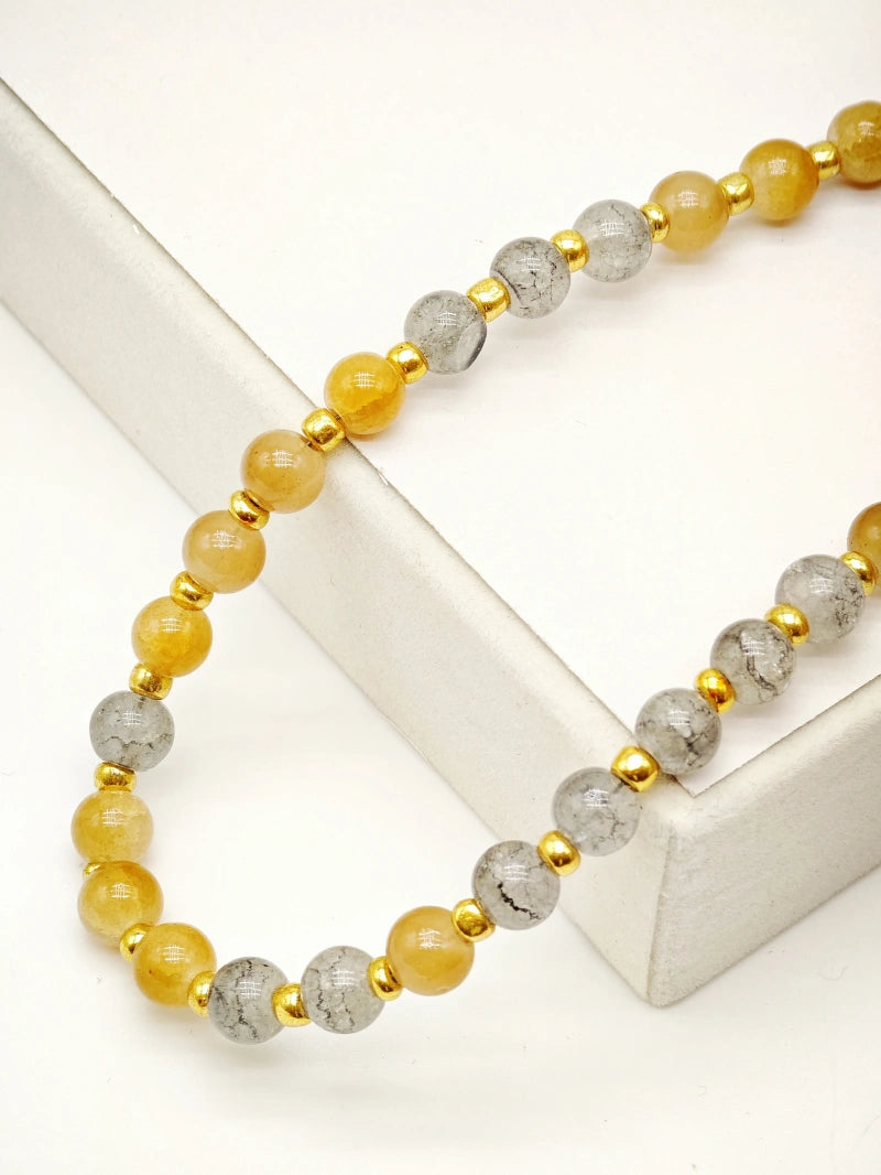 Collier en métal - BEIGE