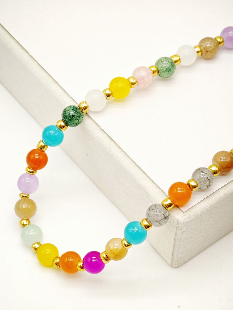Collier en métal - MULTICOLORE