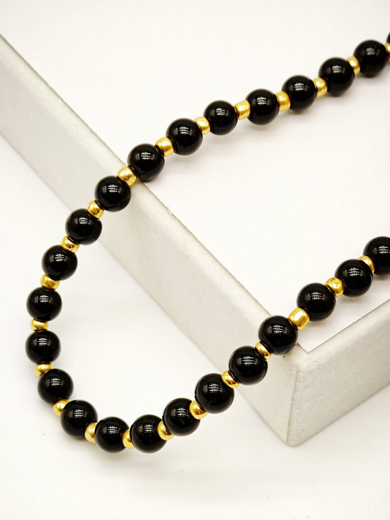Collier en métal - NOIR