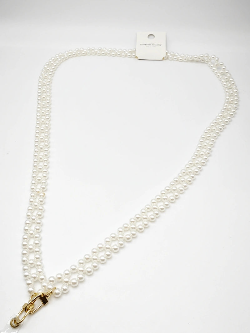 Collier en métal - BLANC