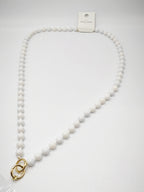 Collier en métal - BLANC