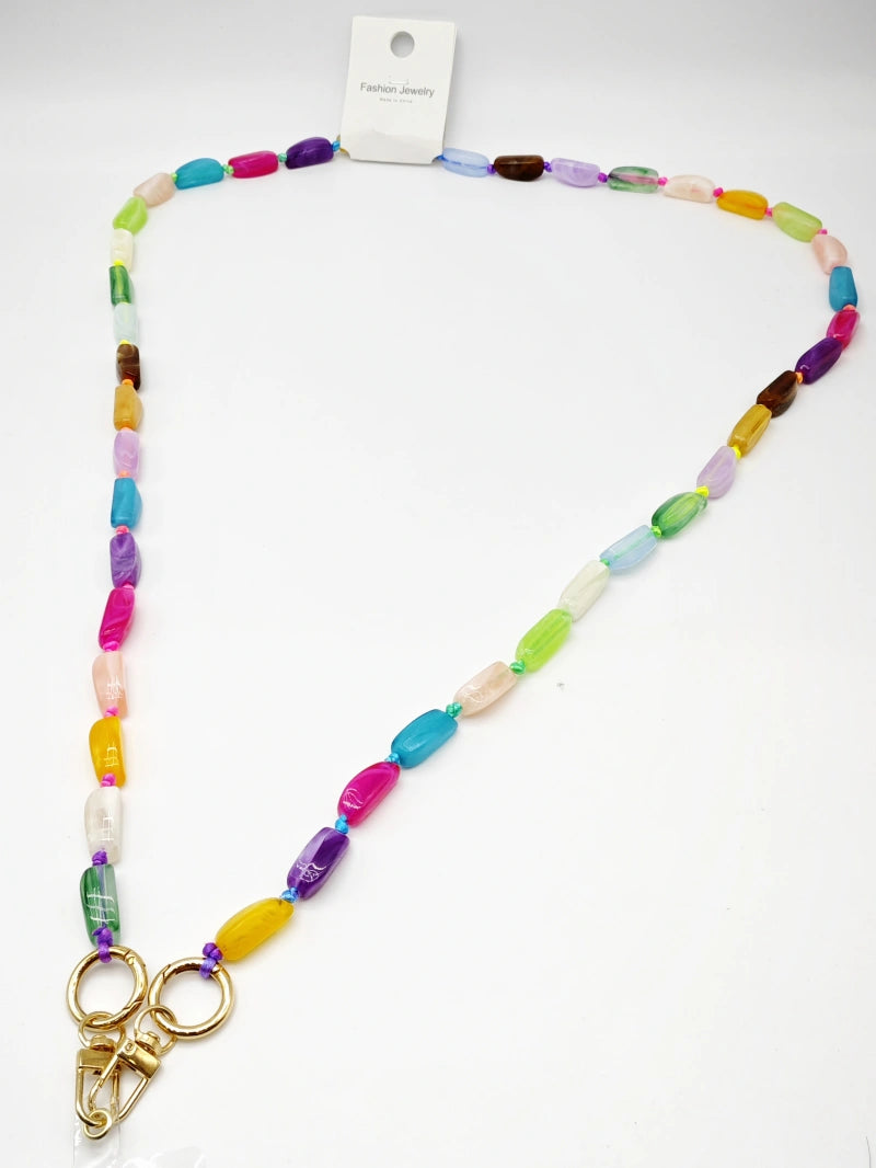 Collier en métal - MULTICOLORE