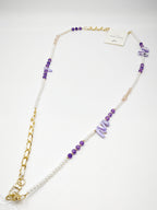 Collier en métal - VIOLET