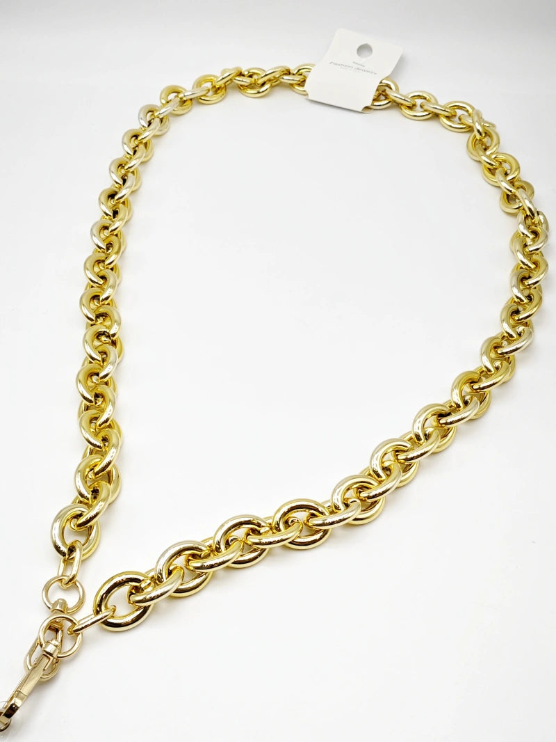 Collier en métal - DORÉ