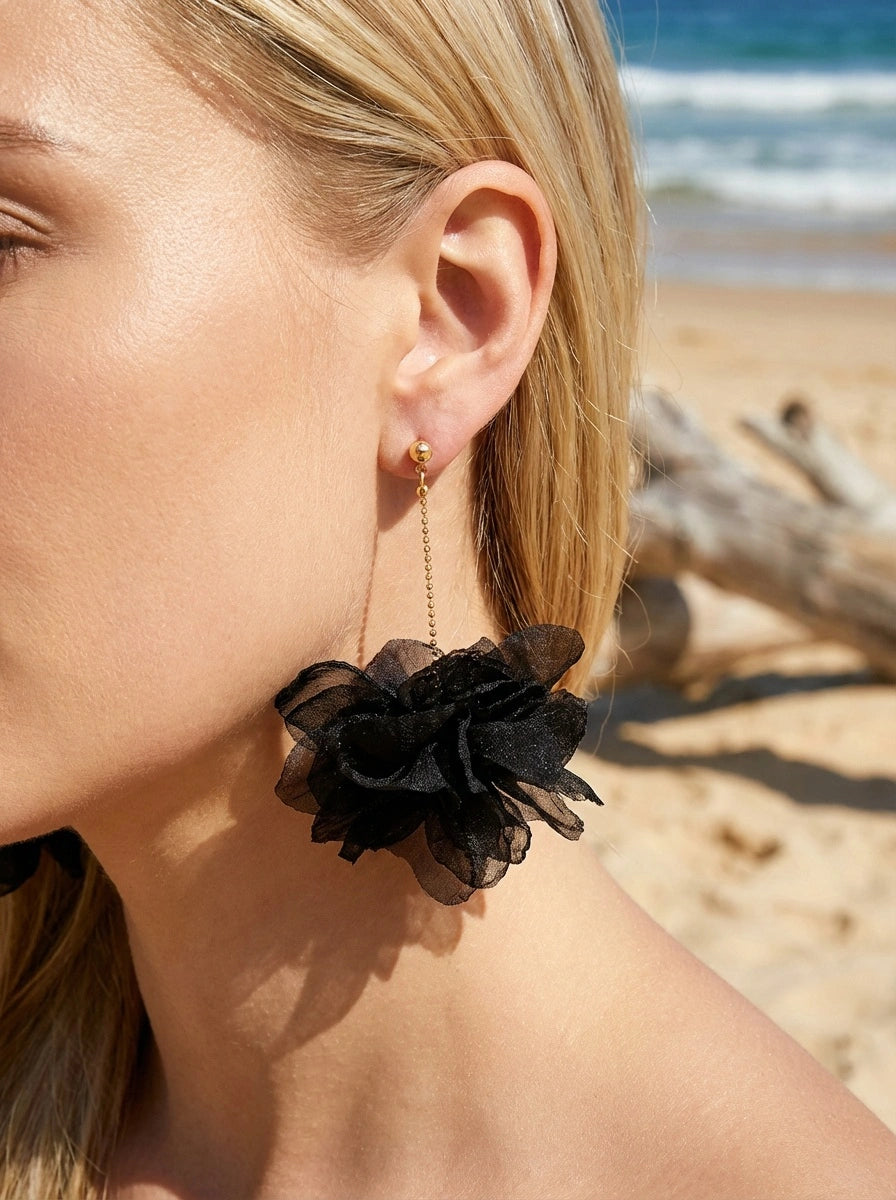 Boucles d’oreilles en acier inoxydable