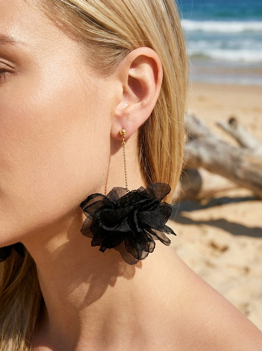 Boucles d’oreilles en acier inoxydable