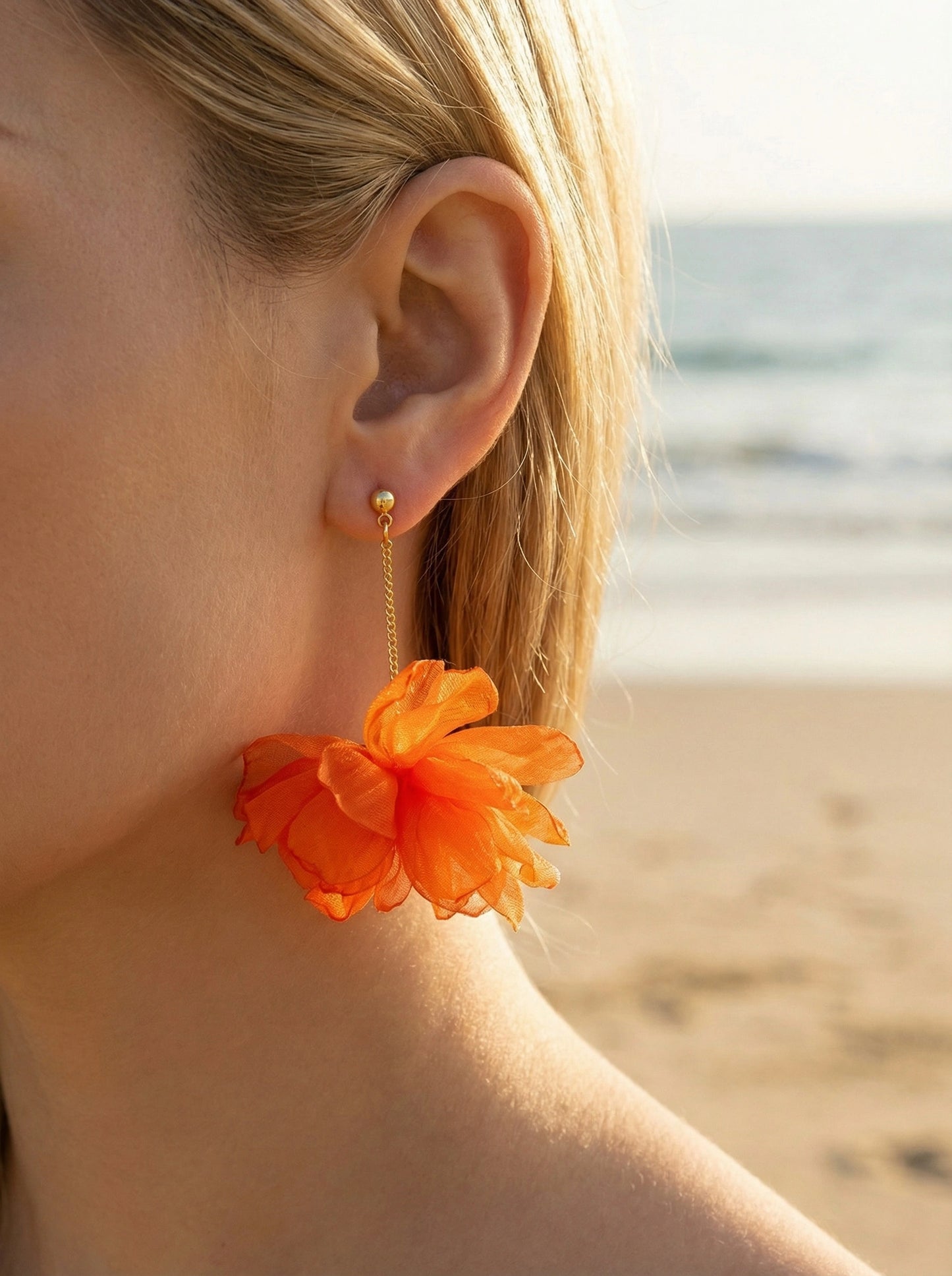 Boucles d’oreilles en acier inoxydable