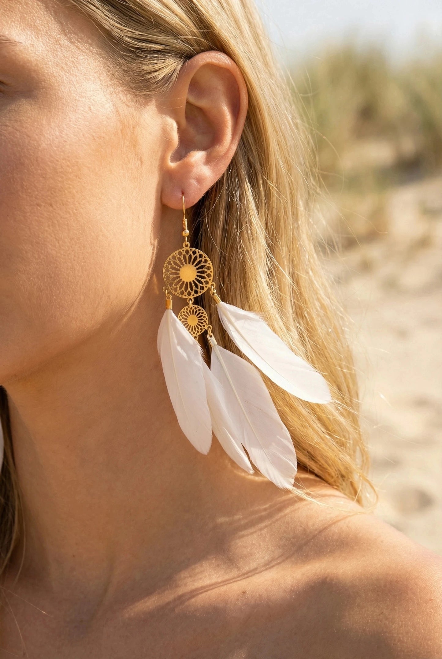 Boucles d’oreilles en acier inoxydable