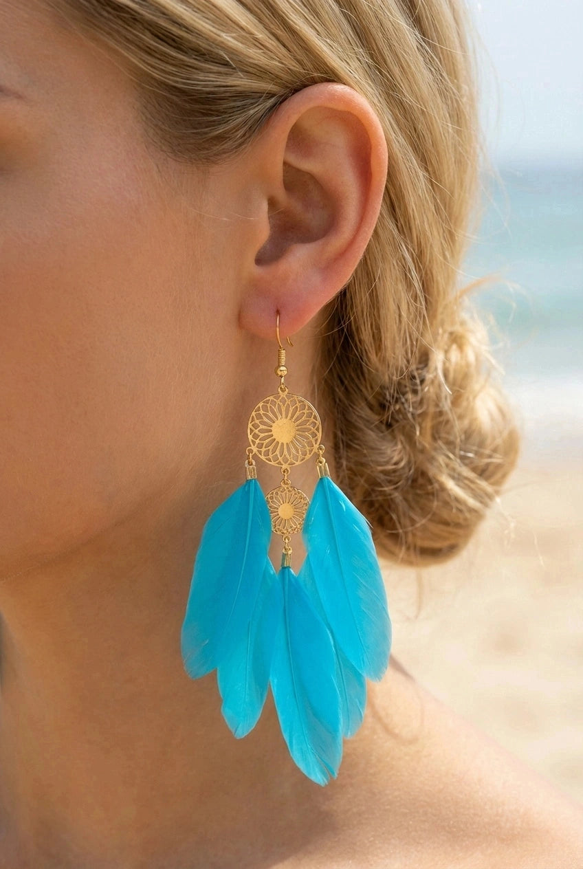 Boucles d’oreilles en acier inoxydable