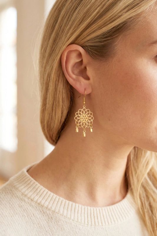 Boucles d’oreilles en acier inoxydable