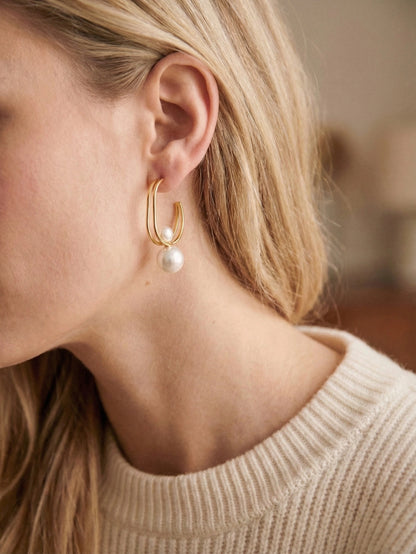 Boucles d’oreilles en acier inoxydable