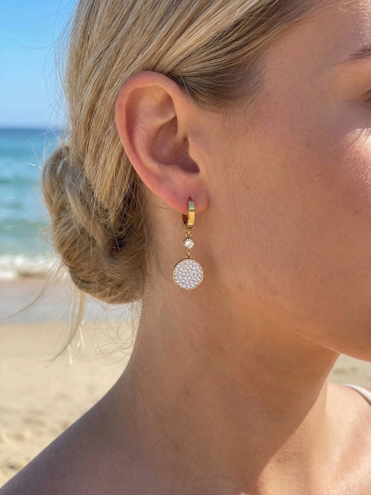 Boucles d’oreilles en acier inoxydable