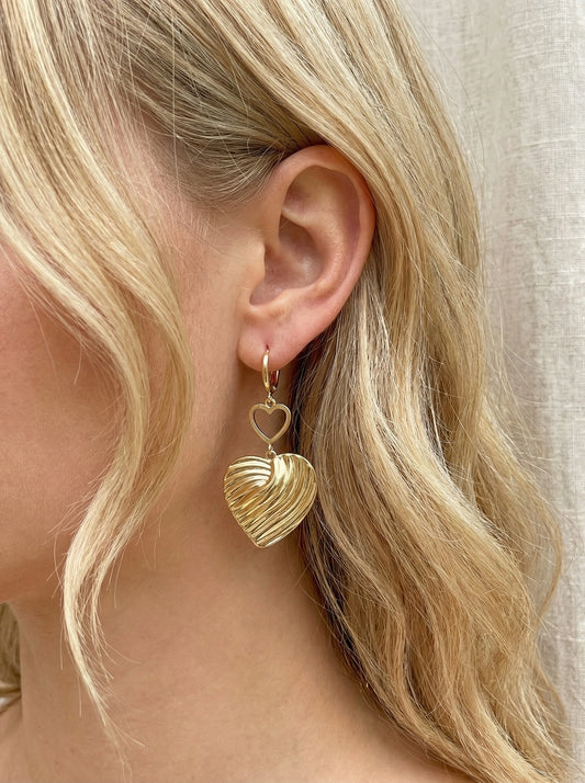 Boucles d’oreilles en acier inoxydable