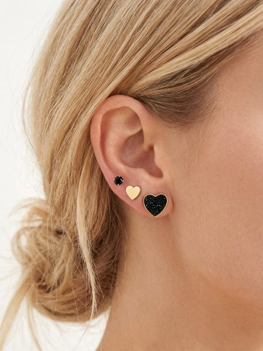 Boucles d’oreilles en acier inoxydable