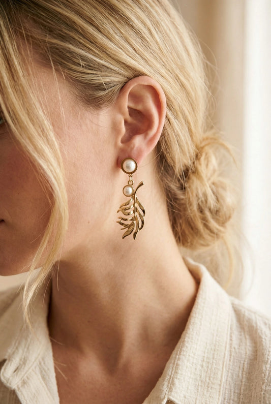 Boucles d’oreilles en acier inoxydable