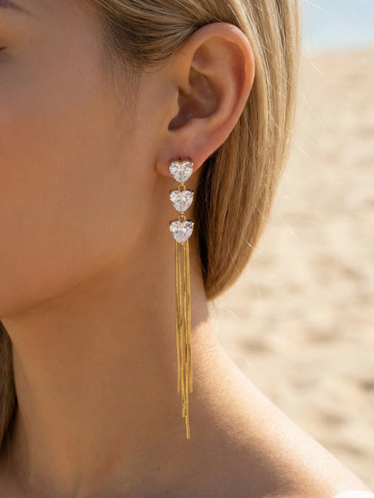 Boucles d’oreilles en acier inoxydable